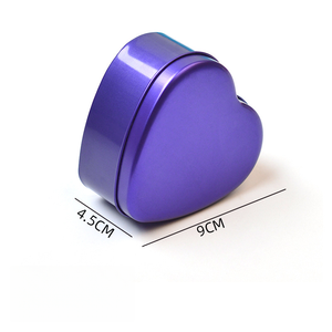 Petites boîtes en étain en forme de cœur, boîtes de rangement en métal réutilisables pour les cadeaux de mariage, les bonbons, les bijoux, les cosmétiques et les cadeaux de la Saint-Valentin - Product Image 2