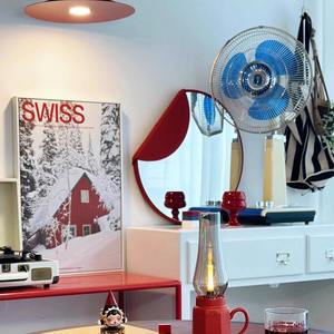 Espejo <span class=keywords><strong>de</strong></span> Maquillaje Mural Moderno y Colorido con Marco Grueso, Decoración para el Hogar, Estilo <span class=keywords><strong>Bauhaus</strong></span>, Decoración para Bodas y Baños - Product Image 3