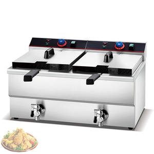 Heavybao professionnel électrique friteuse commerciale croustilles friteuse Machine collations nourriture friture Machine pour Restaurant - Product Image 1