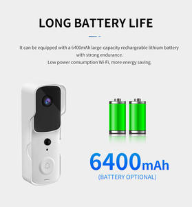 فيسافي-حلقة جرس باب V10 ، واي فاي ، كاميرا, جهاز أمان المنزل ، USB ، قابل لإعادة الشحن ، كاشف حركة ، فيديو ، جرس باب - Product Image 6