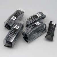 EO-IG955 Earphone ponsel S8 S9 S10 3.5mm, Headset Handfree untuk Samsung dengan paket