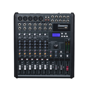 OEM EG82222SD Professional Audio Mixer Built-in 16 Reverb 8 Channel DJ Mixing <b>Console</b> Marshalling - Product Image 1