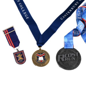 Medalla Deportiva Personalizada para Eventos, Medallón de Metal con Cinta, Logotipo Personalizado, Medalla de Finalista, Venta al Por Mayor, OEM, ODM, Conmemorativa - Product Image 1