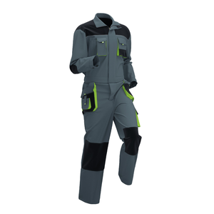 Overol de trabajo personalizado de alta calidad Transpirable Bolsillos 3D Uniforme Taller de construcción Monos Ropa DE TRABAJO - Product Image 1