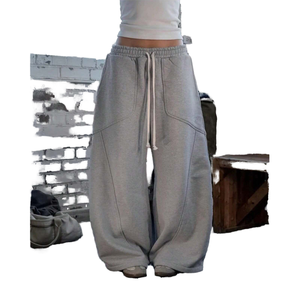 2026 New Style Mid Heavyweight Eco-Friendly Men's Casual Pants Hip-hop Loose Sports Sweatpants High-street Wide-leg Trousers - Product Image 1