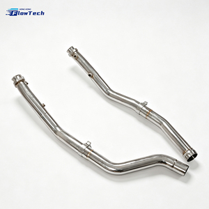 ระบบท่อไอเสียแบบดาวน์ไปป์สมรรถนะสูงสำหรับ Mercedes-Benz ML63 AMG W166 M157 5.5T V8 Biturbo ผลิตจากเหล็ก 304 ติดตั้งได้โดยตรง - Product Image 5