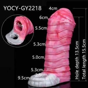 Funda de Silicona YOCY para Pene, Tamaño Grande, Diseño de Monstruo, Extensor y Alargador de Pene, Juguetes Sexuales para Hombres, Masturbador Masculino - Product Image 6