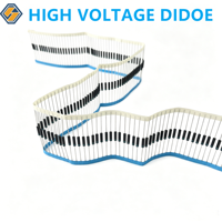 Diode haute tension à récupération rapide 14kV 20mA 100ns pour générateur d'impulsions d'alimentation laser, Diode HV à récupération rapide 14KV, HVRTION