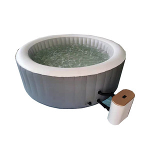 Piscina Familiar Prefabricada <span class=keywords><strong>de</strong></span> PVC, Redonda, Inflable, Azul Claro, Sobre el Suelo, Fácil <span class=keywords><strong>de</strong></span> Instalar - Product Image 3