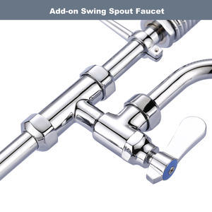 Unité <span class=keywords><strong>de</strong></span> pré-rinçage pour <span class=keywords><strong>robinet</strong></span> en gros Unité <span class=keywords><strong>de</strong></span> pré-rinçage à ressort 8 "pour montage mural 10" <span class=keywords><strong>avec</strong></span> bec supplémentaire Unité <span class=keywords><strong>de</strong></span> pré-rinçage - Product Image 5