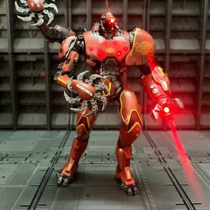 Figura de Acción Articulada Mecha Model Dangerous Wanderer Eureka, Modelo Mech Storm Rojo con Doble Espada, Juguete de PVC - Product Image 5