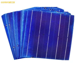 太陽電池パネル用Goworth中国工場ポリ157 mm単表面5BB