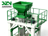 Machine de remplissage automatique de sacs jumbo contrôlée par PLC, 500-2000 kg, balance de pesage et d'emballage pour sacs FIBC, pour poudre alimentaire et granulés