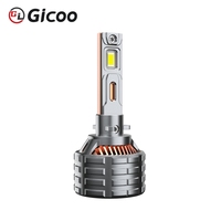 Nouvelle ampoule de phare LED en aluminium CSP 200W 30000LM IP67 H4/H11/H13/9005/9006/H1 12V 6000K pour voiture et moto
