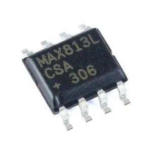 MAX813LCSA/SOIC-8 리셋 칩 전원 공급 장치 전압은 5.0V ~ 5.5 V이며 리셋 하이 레벨이 효과적입니다