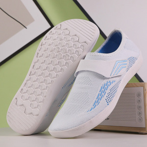 Chaussures de randonnée unisexes Fly Knit à bout rond, semelle extérieure en EVA, respirantes, pour toutes les saisons, marche en plein air, course à pied, fitness, trekking - Product Image 1