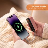 Chauffe-mains et pieds rechargeable 2 en 1 pour l'extérieur, chauffe-mains électrique portable, mini chauffe-mains de poche