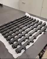 Pièces de fraisage CNC personnalisées de précision, anodisation, adaptateur de base de montage de broche en alliage d'aluminium