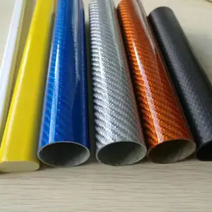 Carbon Fiber Color Tube 3K Colorful Carbon Fiber Tube Carbon Fiber Tube With Color