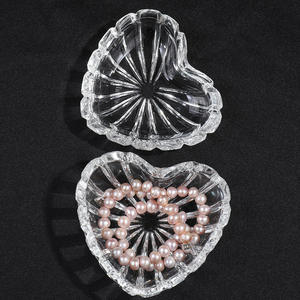 Mh-hz010 Hộp Trang Sức Đính Thủy Tinh Pha Lê Hình Trái Tim Sang Trọng Hộp Quà Tặng Mini Để Trang Trí Nhà Cửa - Product Image 3