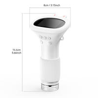 Kids Cute Handle Microscope 1000x Portable HD 2Inches Screen Handheld Digital Magnifier With Led Lights