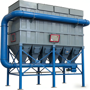 Depuratore a filtri a sacchi per polveri <span class=keywords><strong>di</strong></span> cemento da forni e impianti frantumatrici <span class=keywords><strong>di</strong></span> pietre - Product Image 1