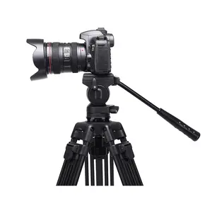 Yeni ürünler profesyonel Tripod Dslr kamera için yüksek kalite ağır Video Tripod sektöre özel nitelikler