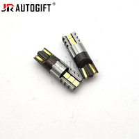 Bombilla LED T10 W5W para Auto, 12V-50V, 168 194 3030 6SMD Canbus Sin Error, Súper Brillante, Luz Interior, de Matrícula, de Techo