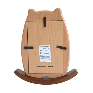 Tùy Chỉnh Bán Buôn Máy Tính Để Bàn Trang Trí Bằng Gỗ Lưu Niệm Dễ Thương Hình Dạng Động Vật Bé Trẻ Em Hình Ảnh Khung Đu Gấu Khung Ảnh Cho Quà Tặng - Product Image 3