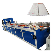 Conception professionnelle Pvc WPC Conseil Cadre Profil Revêtement Panneau Plafond Mur Faisant Extrusion Machine Ligne De Production