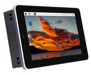 Kit todo en uno con pantalla táctil de 7 pulgadas diseñado para Raspberry <span class=keywords><strong>Pi</strong></span> CM4, cámara de 5MP, carcasa de aluminio - Product Image 1