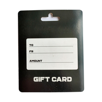 Anpassen des Drucks RFID-PVC-Karte zum Teilen Kontakt informationen 13,56 MHz Chip Smart NFC Visitenkarte mit Papier verpackung