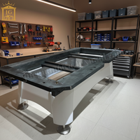 Table de billard en bois massif de 6e génération, 9 pieds, taille standard, table de billard personnalisée, qualité tournoi, pour la maison