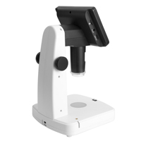 Microscope Électronique RaySmart 2025, Dernier Modèle, 1080P, Écran LCD IPS 5 Pouces, Portable, Numérique, Polarisant Commutable, UM058, 10x-1200x, IP53