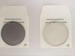 遠近両用フォトクロミック1.56フォトグレーフラットトップアイウェアメガネ - Product Image 2