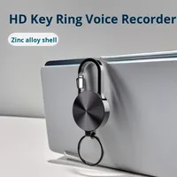 Enregistreur vocal professionnel S25 Mini USB 2.0 en alliage de zinc, enregistrement 25H, porte-clés, lecteur MP3 16/32 Go, format WAV