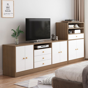 Armario de <span class=keywords><strong>TV</strong></span> nórdico, moderno y minimalista, italiano, caja de <span class=keywords><strong>TV</strong></span> de lujo, combinación de mesa de centro para sala de estar - Product Image 3