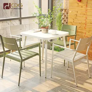 Chất lượng cao kim loại ghế đồ gỗ ngoài trời cho nhà vườn ăn uống kim loại ghế bành