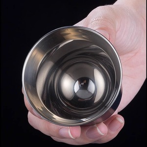 Tasses de camping en acier inoxydable DD4453 pour café jus de <span class=keywords><strong>lait</strong></span> petites tasses à expresso verre à liqueur gobelet à café de luxe - Product Image 6