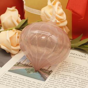 Boules de Noël en verre de 8 cm personnalisées en usine, décorations suspendues circulaires et en forme d'oignon, couleurs et tailles personnalisables en gros - Product Image 4