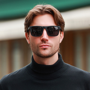 Gafas de Sol Polarizadas Rectangulares para Hombre P1903, Montura Completa, UV400, Gafas de Sol para Conducir - Product Image 2