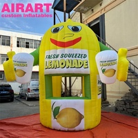 Stands de crème glacée gonflables à vendre, kiosque personnalisé pour la crème glacée