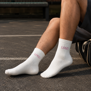 High Quality Designer OEM Personalised Knitted <strong>Socks</strong> Embroidery Logo Crew Embroidered Custom Men <strong>Socks</strong> - Product Image 2