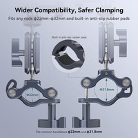 Super Clamp Fahrrad clip Kamera halterung Motorrad lenker halterung für Gopros und Action-Kameras