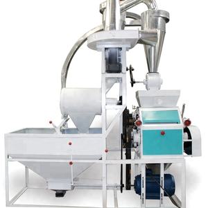 Automatische kleine 300-500 kg/std Walzen fräsmaschine für Weizen & Maismehl 300-500 kg/std Mühle - Product Image 1