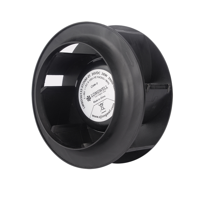 LWBE - 133mm 115v / 230V EC Backward Curved Brushless Motor EC Backward Centrifugal Fan
