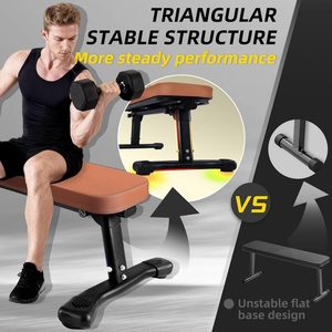 Panca Pieghevole di Qualità per Palestra, Design Salvaspazio, Cuscino Spesso, Multiuso per Esercizi di Allenamento con Pesi - Product Image 2