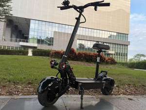 Trottinettes électriques tout-terrain à double moteur pour le dropshipping et la vente en gros, roues de 11 pouces, 60V 40Ah 30Ah, pliables pour adultes - Product Image 6