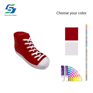 Vente en gros de chaussures personnalisées balle anti-stress jouets spongieux en mousse PU logo imprimé cadeau promotionnel soulagement de l'anxiété Fidget Toy - Product Image 3