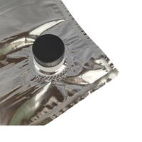 Sac à bavette FIBC personnalisé de dessin animé lait vin eau café baril de liquide en boîte cuisson huile d'olive boisson jus emballage Valve sacs